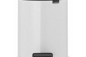 Brabantia - poubelle à pédale 5l blanc - 113406