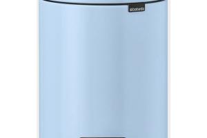 Brabantia - Poubelle à pédale 5L Newicon bleu (202681)