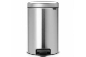 Brabantia - poubelle à pédale inox satiné new icon 12L