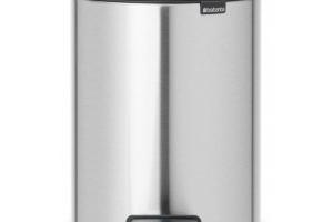 Brabantia - Poubelle à pédale Newicon 3L en acier mat