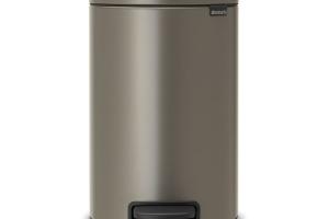 Brabantia - Poubelle à Pédale NewIcon Platinum 12L