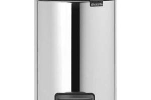 BRABANTIA Poubelle de salle de bains 3 l brilliant steel BRABANTIA Pedal bin newicon 3l