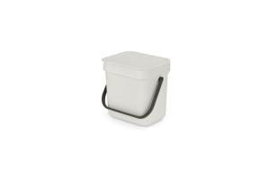 Brabantia - Poubelle Sort & Go gris clair 3L (213229)