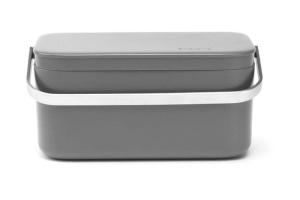 Brabantia - Poubelle de table Gris foncé (117541)
