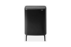 Brabantia - Poubelle Touch Bo Touch Bin Hi, 60L - Matt Black 130229