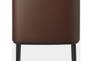 Brabantia - Poubelles Bo Touch Bin 11 + 23L, marron (208621)