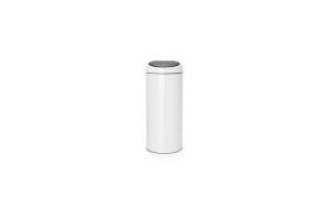 Brabantia - Touch Bin blanc, 30L (11 51 41)