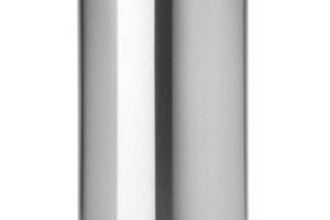 Brabantia - Touch bin new recycle 10 l + 23 l matt steel - Argent