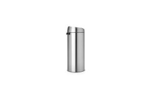 Brabantia - Touch Bin tôle d'acier mat, 30L (11 54 62)