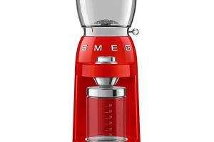 Broyeur à café rouge 150 W CGF01RDEU Smeg