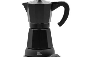 Cafetière moka Électrique Noir BOJ