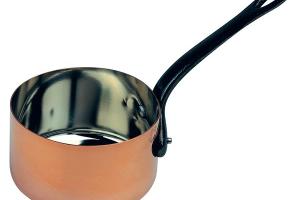 Casserole en cuivre massif 18 cm Baumalu