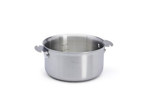 Casserole inox Alchimy Loqy sans manche 18 cm De Buyer