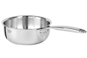Casserole inox Castel'Pro 18 cm Cristel