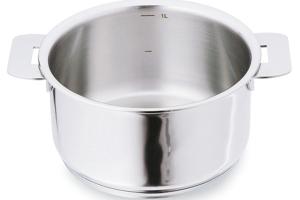 Casserole inox Casteline sans manche 14 cm Cristel