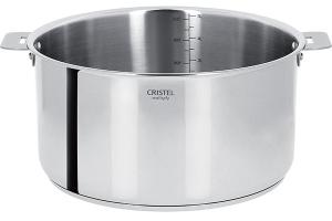Casserole inox Casteline sans manche 16 cm Cristel