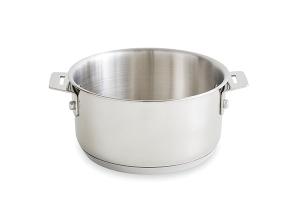 Casserole inox Clips'Inox sans manche 14 cm Mathon