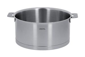 Casserole inox Strate sans manche 12 cm Cristel
