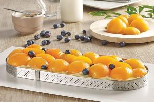 Cercle perforé oblong 30 x 11 cm De Buyer