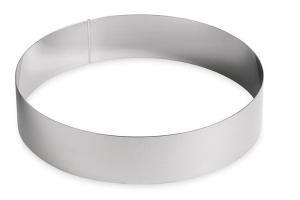 Cercle à vacherin inox 28 cm Gobel