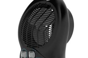 Chauffage soufflant avec 3 modes de fonctionnement 1000W 2000W noir Cecotec
