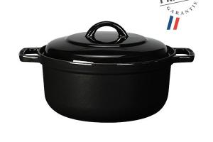 Cocotte bistrot noir 2 à 4 personnes 20 cm Invicta