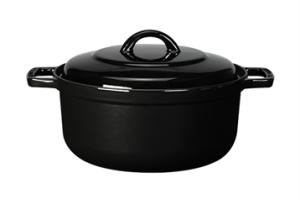 Cocotte bistrot noir 4 à 6 personnes 24 cm Invicta