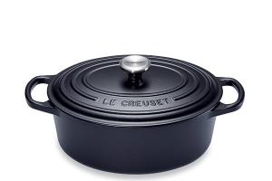 Cocotte fonte ovale 27 cm noir Le Creuset