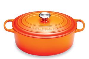 Cocotte fonte ovale volcanique 31 cm Le Creuset