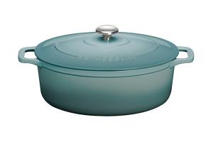 Cocotte Ovale quartz 33 cm Chasseur