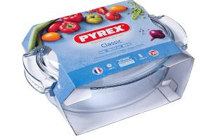 Cocotte ovale en verre 5,8 L Classic Pyrex