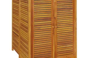 Coffre boîte meuble de jardin rangement 70 x 87 x 104 cm bois massif d'acacia 02_0013045