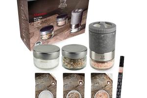 Coffret moulin à sel Maestro à réservoirs interchangeables et 3 sels Peugeot