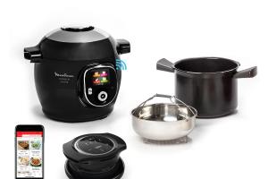 Cookeo Connect 200 recettes Noir avec Extra Crisp