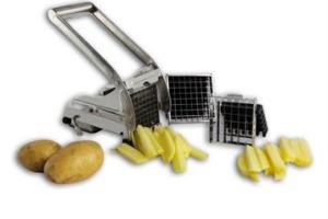 Coupe-frites à ventouse ménager + 2 grilles La Bonne Graine