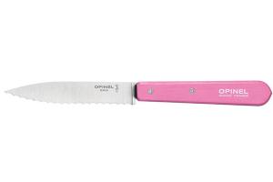 Couteau cranté N°113 fuchsia Opinel