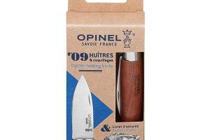 Couteau à huîtres et coquillages pliant N°9 lame inox 6,5 cm Opinel