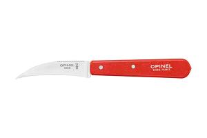 Couteau à légumes N°114 lame inox 7 cm rouge Opinel