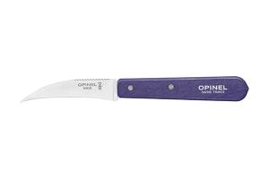 Couteau à légumes N°114 lame inox 7 cm violet Opinel