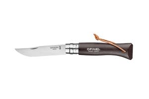 Couteau N°08 baroudeur Brun Noir Opinel