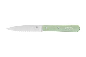 Couteau office N°113 lame crantée inox 10 cm sauge Opinel