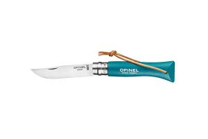 Couteau pliant N°06 baroudeur Turquoise 7 cm Opinel