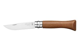 Couteau pliant N°06 Inox 7 cm manche en Noyer Opinel