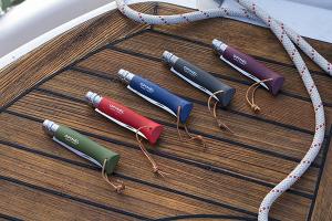 Couteau pliant N°08 baroudeur rouge 8,5 cm Opinel