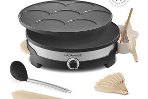 Crêpière Tradi'Duo double plaques 1500 W Lagrange