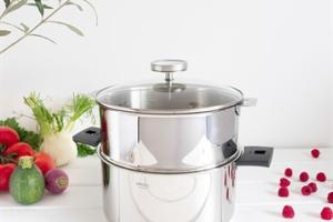 Cuiseur Biome 20 cm anses en bakélite Cristel