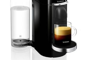 Delonghi - mc de dl-nespresso ENV120.WAE fxhu 0132192009 Machine à capsules blanc/noir avec Aeroccino