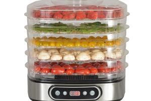 Déshydrateur 5 grands plateaux 450 W SECCO 5.IX Kitchen Chef Professional