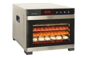 Déshydrateur inox 6 plateaux SECCO6PRO Kitchen Chef Professional