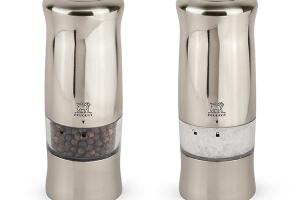 Duo de moulins électriques inox Zeli Peugeot